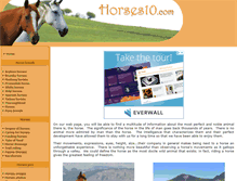 Tablet Screenshot of horses10.com